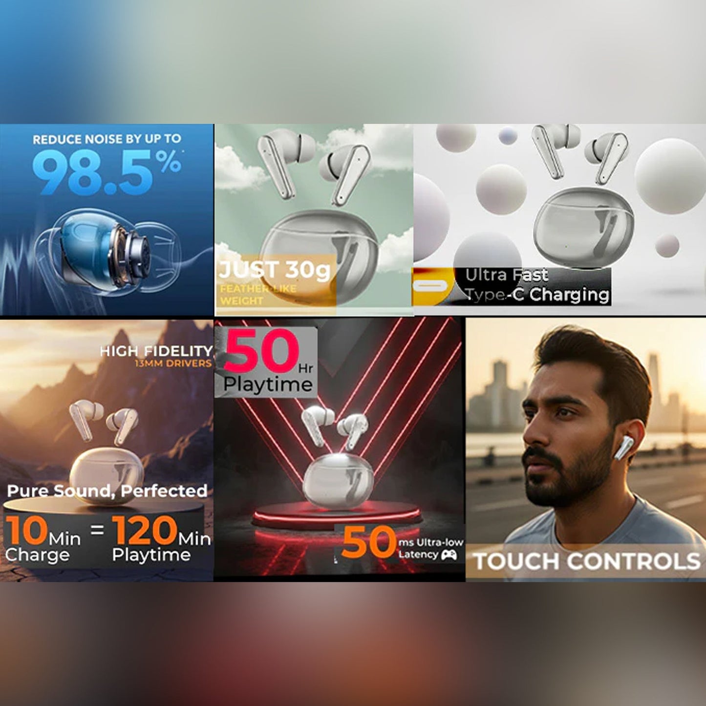 Pro Sound Wireless Bluetooth Earbuds