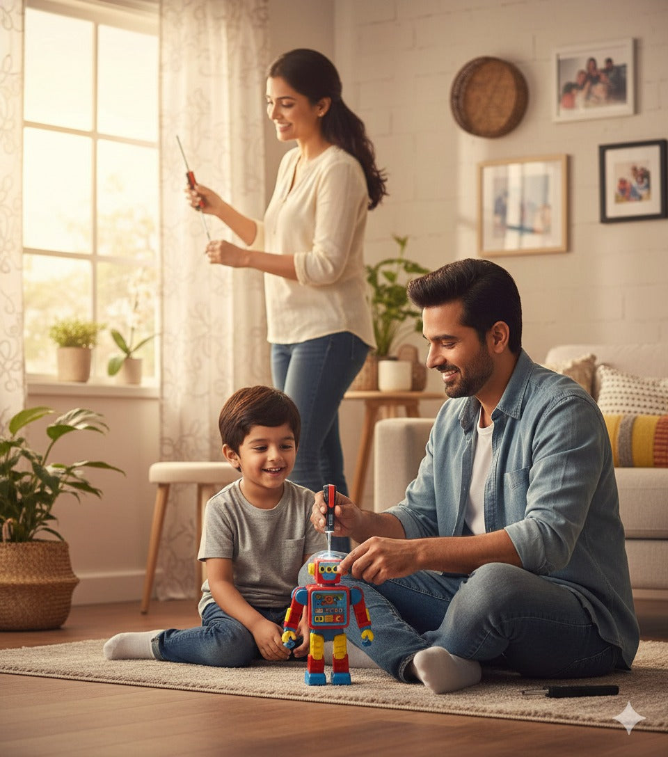 8 in 1 Multi Screwdriver with 6 LED Lights