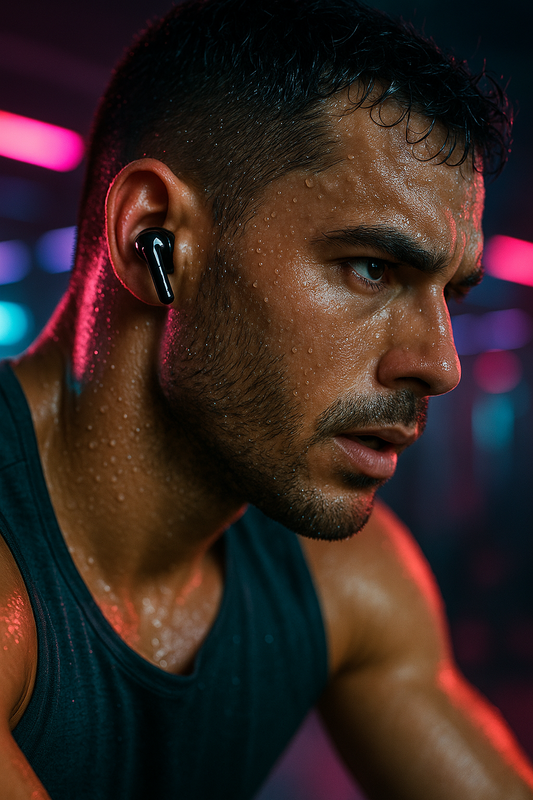 Pure Black Earbuds with Deep Bass, Quad Mic & 48H Playback - @Just Rs. 499/-