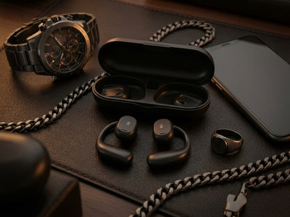 Ctrl8_X29_Open Ear Headphones with Digital Display Charging Case True Earbuds
