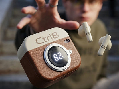 Ctrl8_Q86_Retro Camera Design Portable TWS Wireless Earbuds